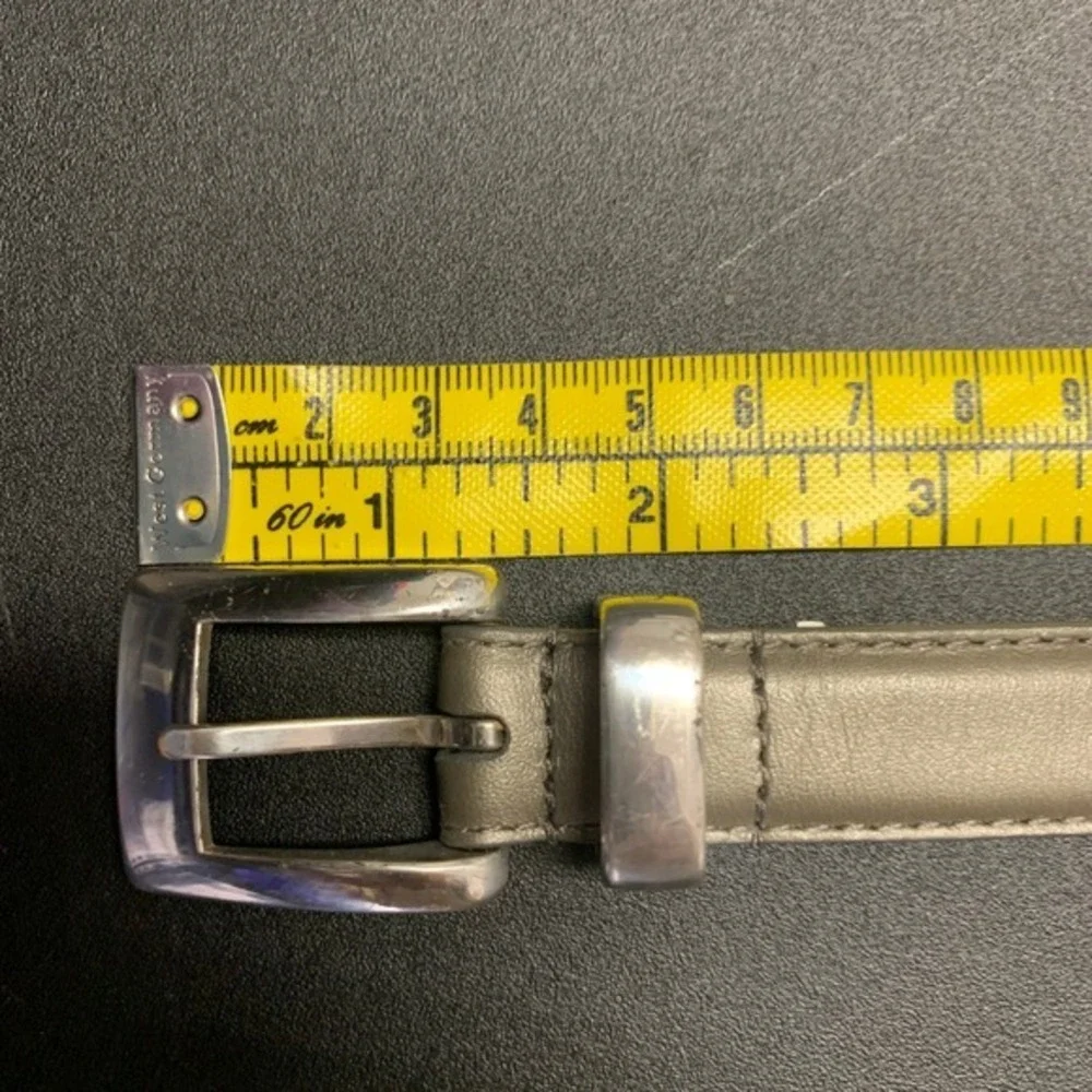 Fossil Metallic Studded Leather Belt‎ Large